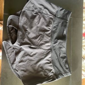 Black high rise speed up short